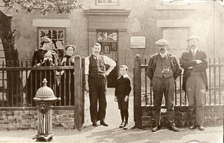 People Outside The Working Mens Club