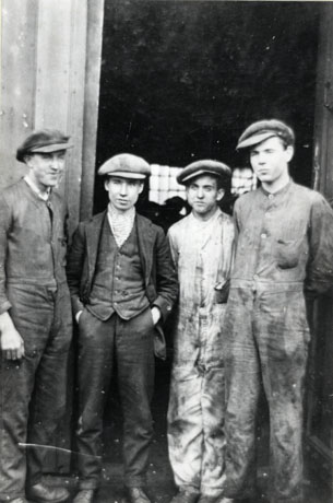 Group Of Fitters At Colliery